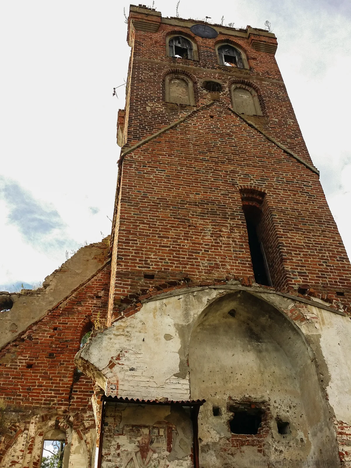 Die Kirche in Powunden