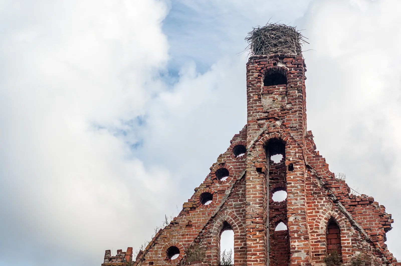 Die Kirche in Powunden